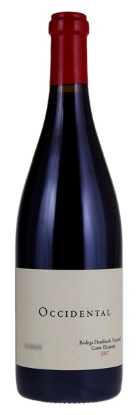2017 Occidental Bodega Headlands Cuvée Elizabeth Pinot Noir, 750ml