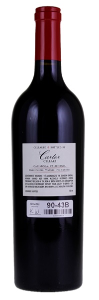 2016 Carter Cellars Fortuna Vineyard Cabernet Sauvignon, 750ml