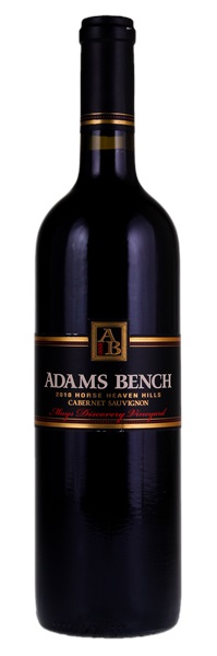 2010 Adams Bench Mays Discovery Vineyard Cabernet Sauvignon, 750ml