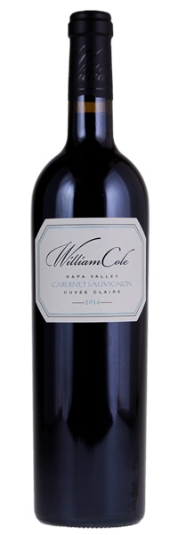 2016 William Cole Cuvee Claire Cabernet Sauvignon, 750ml