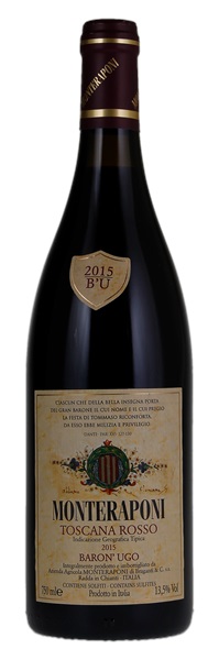 2015 Monteraponi Toscana Rosso Baron' Ugo, 750ml