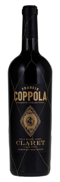 2014 Francis Ford Coppola Diamond Collection Black Label Claret, 750ml
