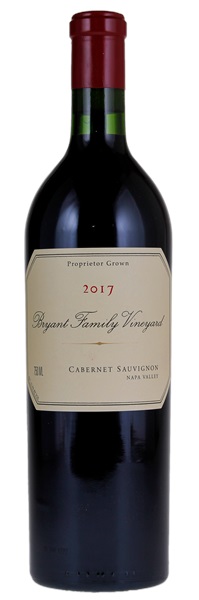 2017 Bryant Family Vineyard Cabernet Sauvignon, 750ml