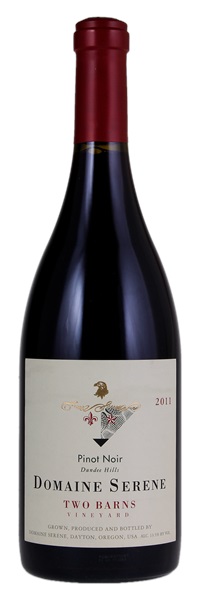 2011 Domaine Serene Two Barns Vineyard Pinot Noir, 750ml
