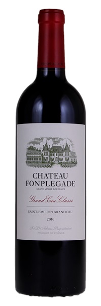 2016 Château Fonplegade, 750ml