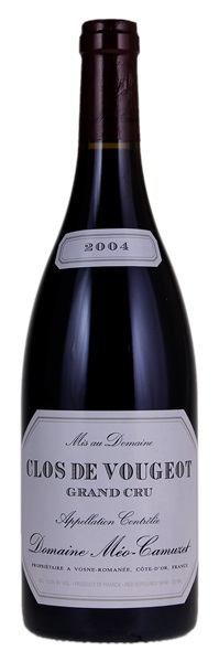 2004 Domaine Méo-Camuzet Clos de Vougeot, 750ml