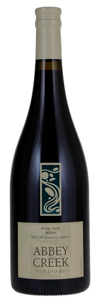 2017 Abbey Creek Vineyard Diva Pinot Noir, 750ml