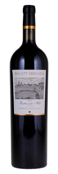 2001 Barnett Vineyards Rattlesnake Hill Cabernet Sauvignon, 1.5ltr