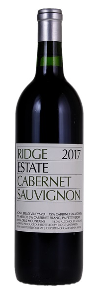 2017 Ridge Estate Cabernet Sauvignon, 750ml