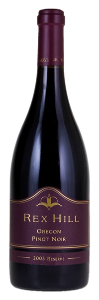 2003 Rex Hill Reserve Pinot Noir, 750ml