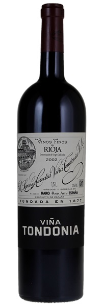 2002 Lopez de Heredia Rioja Vina Tondonia Reserva, 1.5ltr