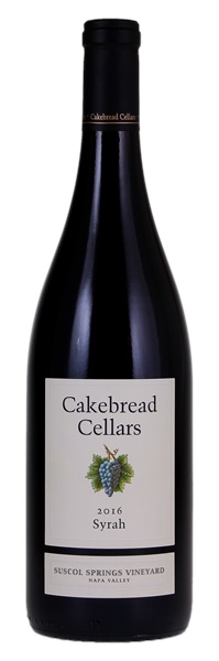 2016 Cakebread Suscol Springs Vineyard Syrah, 750ml