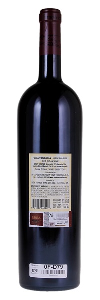 2003 Lopez de Heredia Rioja Vina Tondonia Reserva, 1.5ltr
