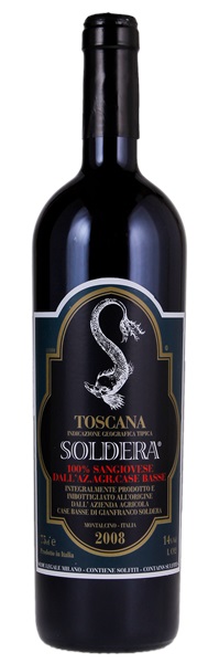 2008 Soldera (Case Basse) Toscana, 750ml
