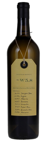 2018 Ovid Winery Experiment W5.8 White, 750ml