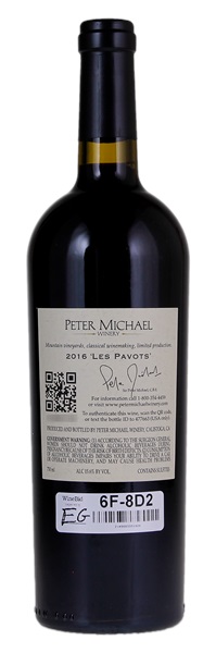 2016 Peter Michael Les Pavots, 750ml