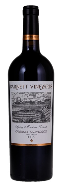 2015 Barnett Vineyards Spring Mountain Cabernet Sauvignon, 750ml
