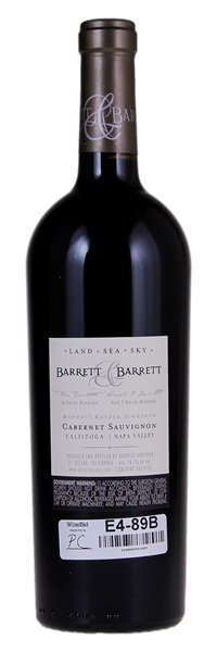 2013 Barrett & Barrett Cabernet Sauvignon, 750ml