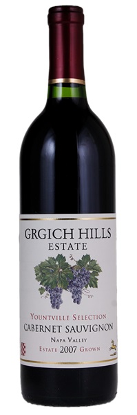 2007 Grgich Hills Yountville Selection Cabernet Sauvignon, 750ml