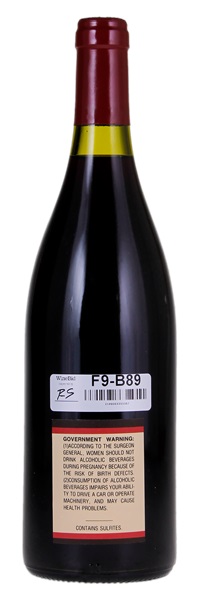 1999 Williams Selyem Hirsch Vineyard Pinot Noir, 750ml