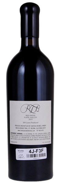 2015 Chateau Boswell Red, 750ml
