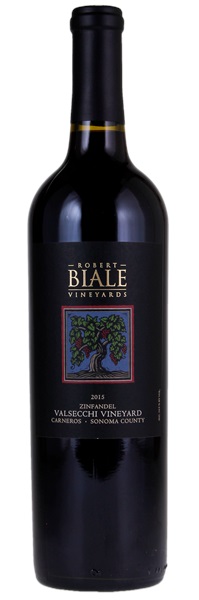 2015 Robert Biale Vineyards Valsecchi Vineyard Zinfandel, 750ml