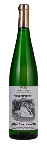 2006 Joseph Swan Saralee's Vineyard Gewurztraminer, 750ml
