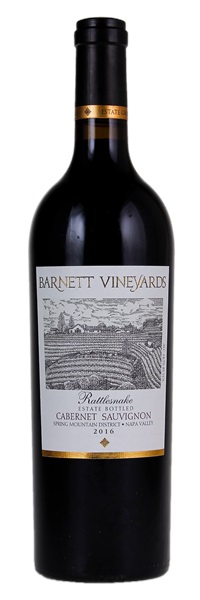 2016 Barnett Vineyards Rattlesnake Hill Cabernet Sauvignon, 750ml