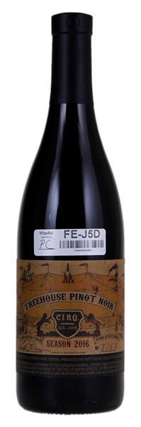 2016 Cirq Treehouse Vineyard Pinot Noir, 750ml