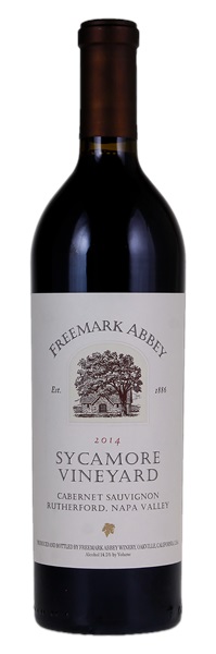 2014 Freemark Abbey Sycamore Vineyard Cabernet Sauvignon, 750ml