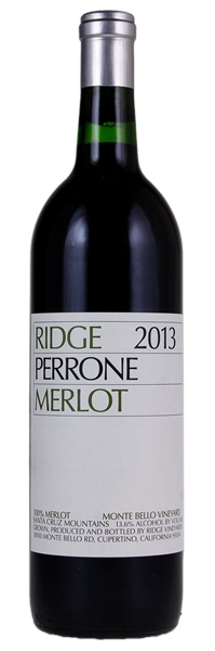 2013 Ridge Perrone Merlot, 750ml