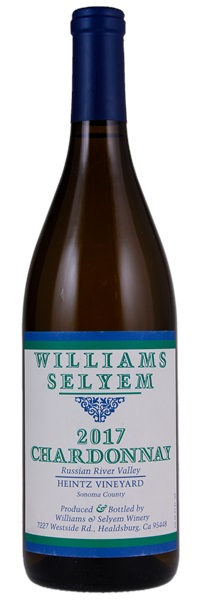 2017 Williams Selyem Heintz Vineyard  Chardonnay, 750ml