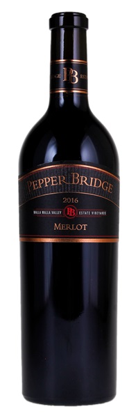 2016 Pepper Bridge Merlot, 750ml
