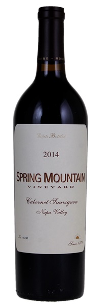 2014 Spring Mountain Cabernet Sauvignon, 750ml