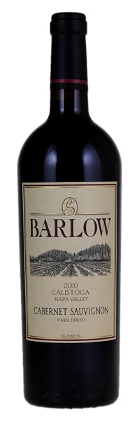 2010 Barlow Vineyards Calistoga Cabernet Sauvignon, 750ml