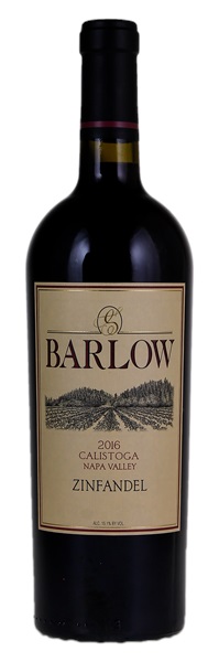 2016 Barlow Vineyards Calistoga Zinfandel, 750ml
