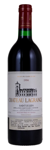 1986 Château LaGrange, 750ml
