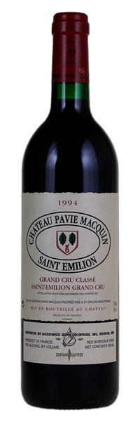 1994 Château Pavie-Macquin, 750ml