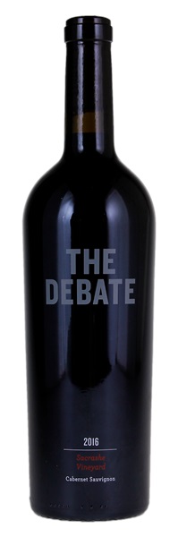 2016 The Debate Sacrashe Vineyard Cabernet Sauvignon, 750ml