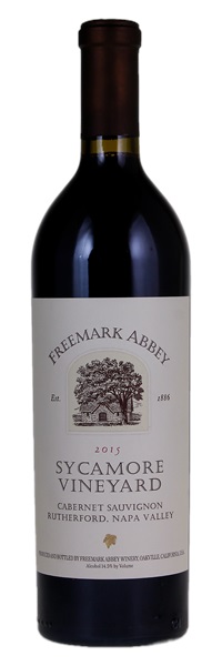 2015 Freemark Abbey Sycamore Vineyard Cabernet Sauvignon, 750ml