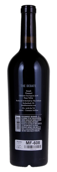 2016 The Debate Denali Vineyard Cabernet Sauvignon, 750ml