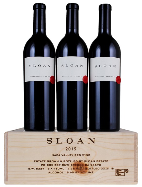 2015 Sloan Proprietary Red, 750ml