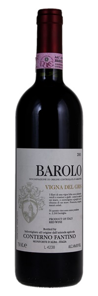 2001 Conterno Fantino Barolo Vigna Del Gris, 750ml