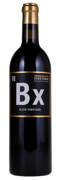 2016 Substance Vineyard Collection Klein Vineyard Bx, 750ml