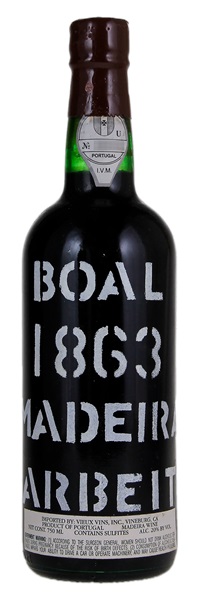 1863 Barbeito Boal Madeira, 750ml