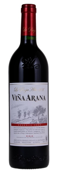 2005 La Rioja Alta Vina Arana Reserva, 750ml