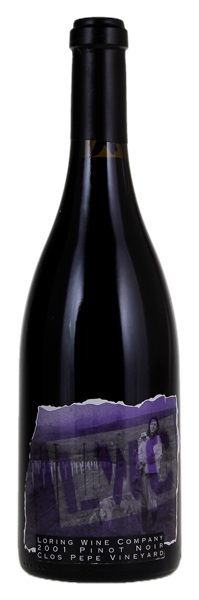 2001 Loring Wine Company Clos Pepe Vineyard Pinot Noir, 750ml