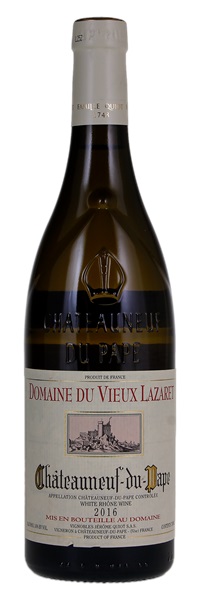 2016 Domaine du Vieux Lazaret Châteauneuf-du-Pape Blanc, 750ml
