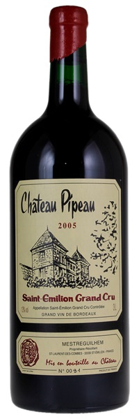 2005 Château Pipeau, 3.0ltr