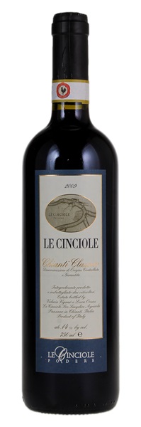 2009 Podere Le Cinciole Chianti Classico, 750ml